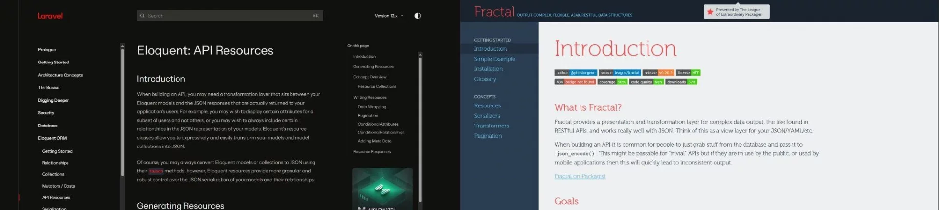 Laravel-API-Resources-Fractal