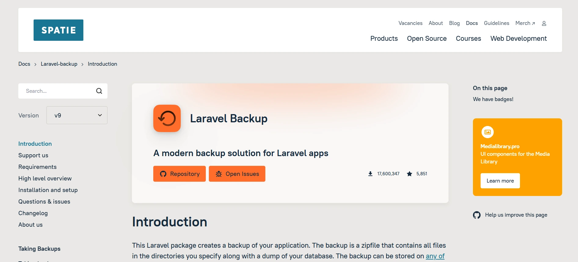 Spatie-Laravel-Backup
