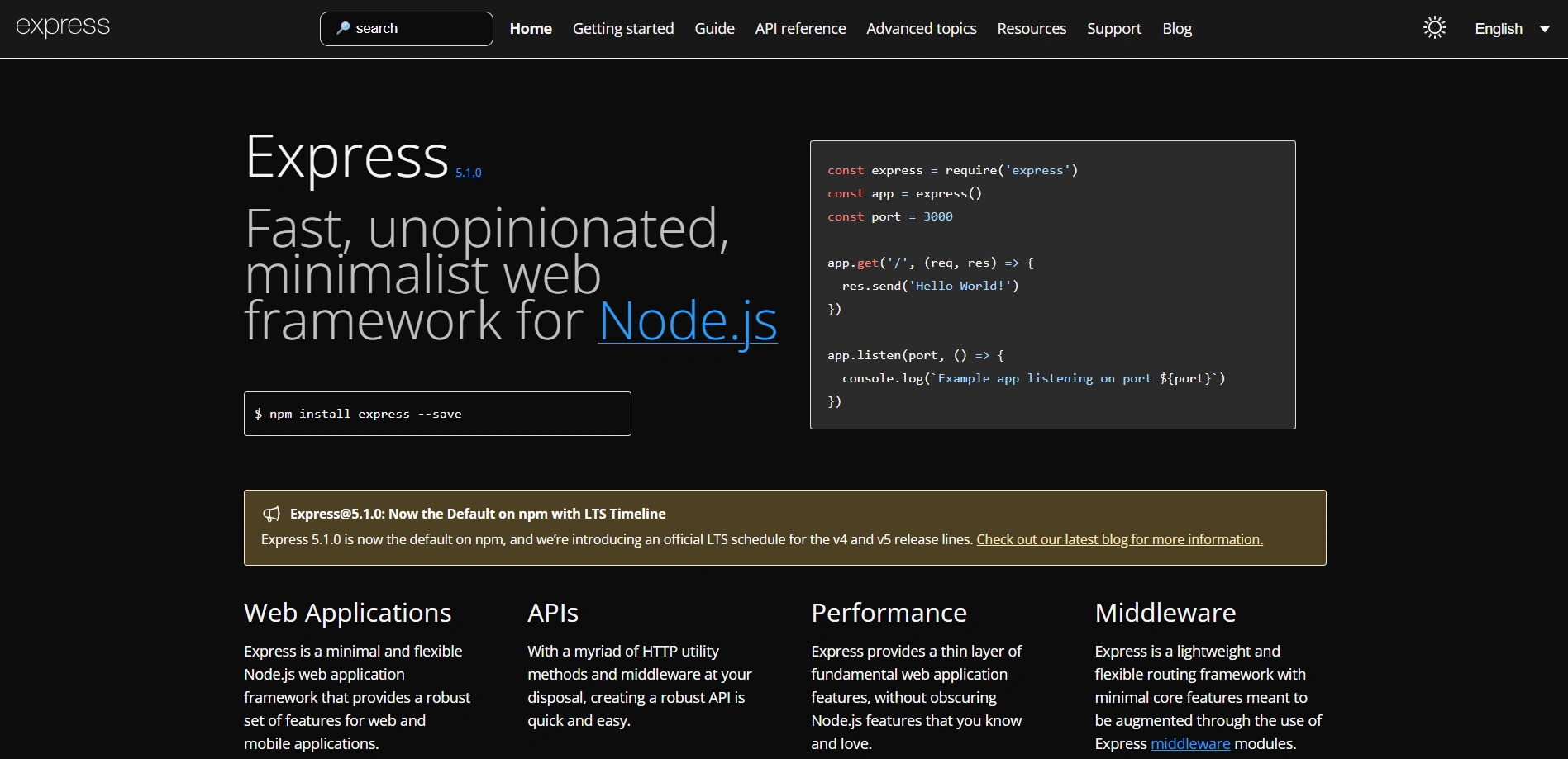 Expressjs
