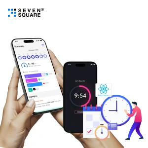 Time Tracking App React Native banner