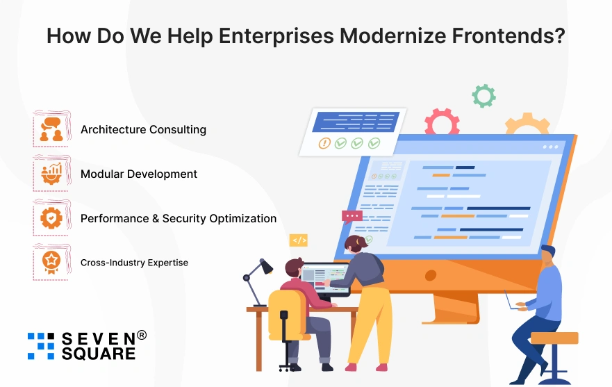 Best Practices for Building Enterprise we-help-enterprises-modernize-frontends