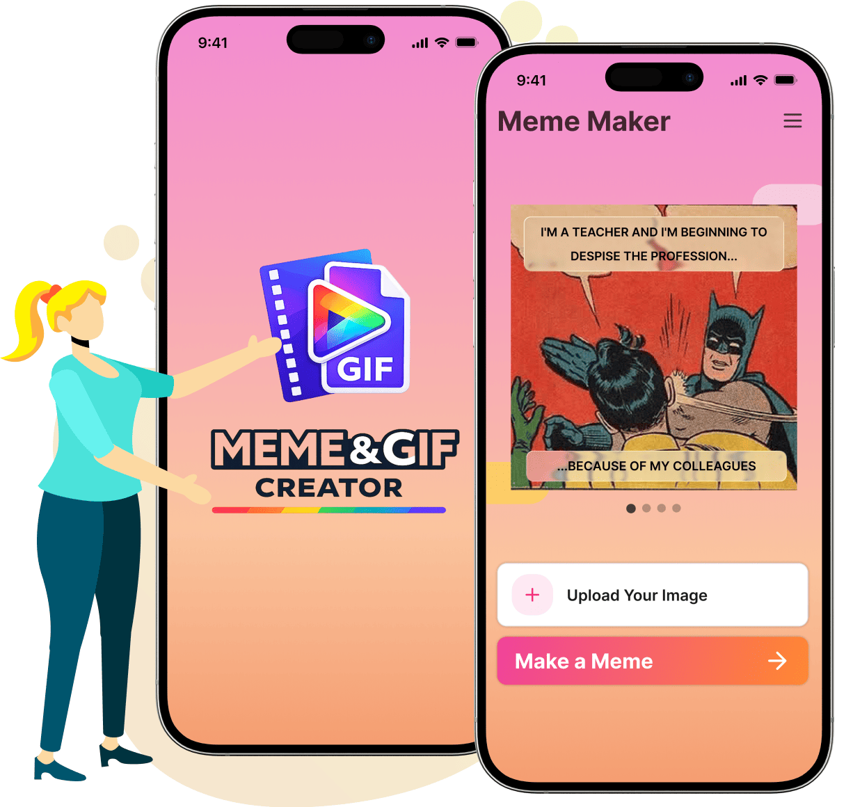 Meme& Gif Creator App