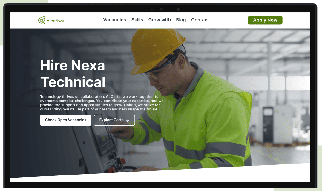 Hire Nexa Technical Banner