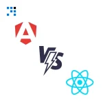 Angular vs React banner