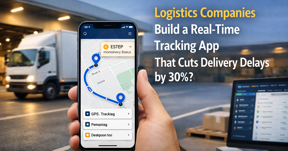 How to Build a Real-Time Tracking App That Cuts Delivery Delays?