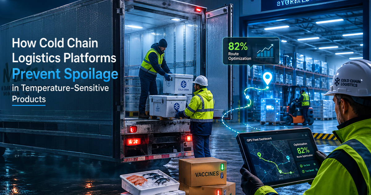 Cold Chain Logistics Platform for Temperature-Controlled Shipment
