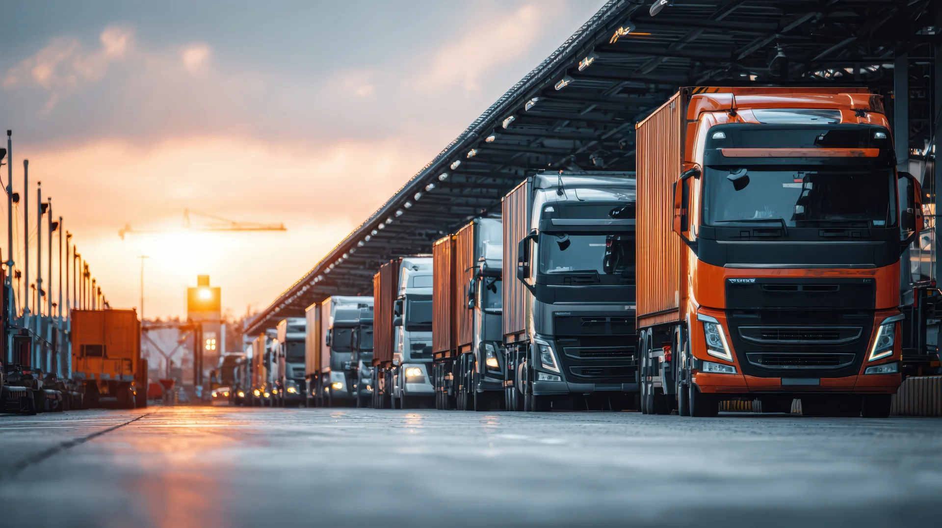 commercial-trucks-lined-up-logistics commercial-trucks-lined-up-logistics