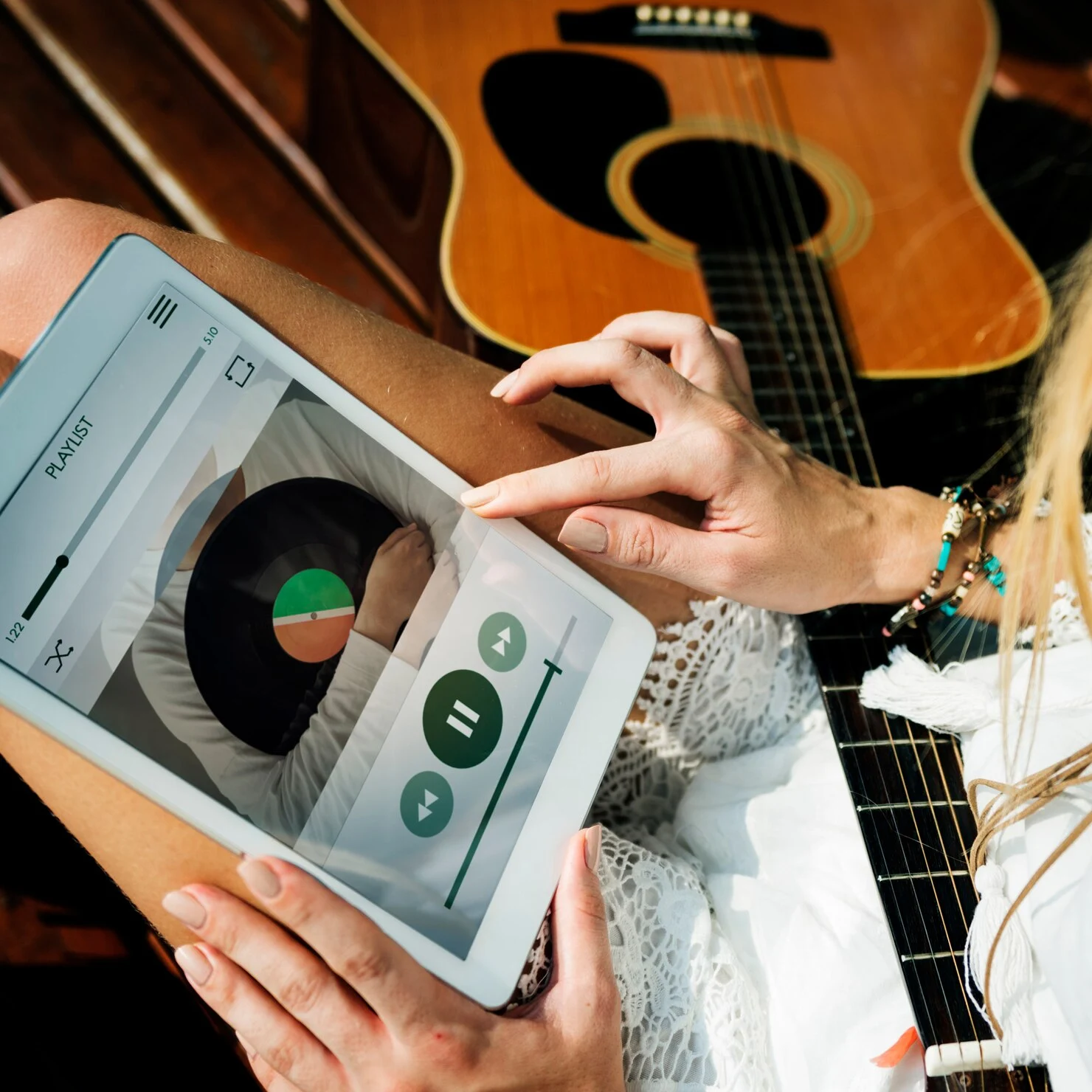 woman-playing-music woman-playing-music