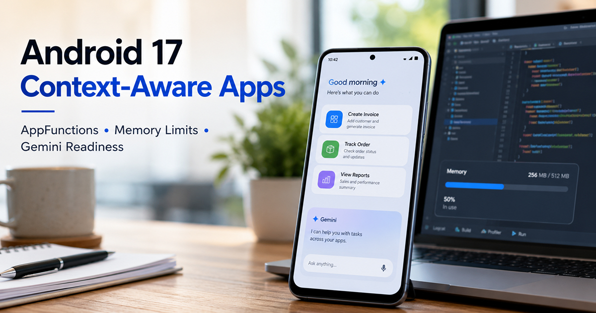 Android 17 Context-Aware Apps: What App Owners Must Know