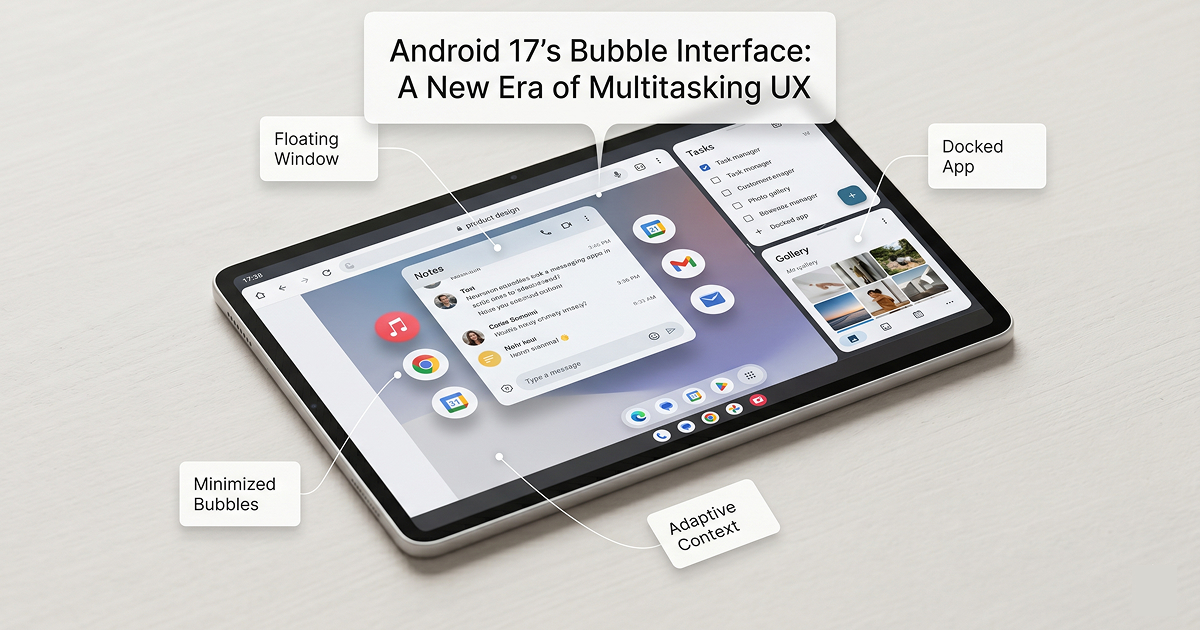 Android 17’s App Bubbles, Bubble Bar & Desktop interactive PiP
