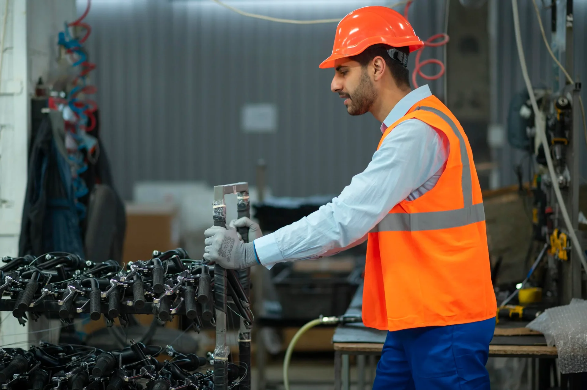 man-safety-equipment-his-workplace man-safety-equipment-his-workplace