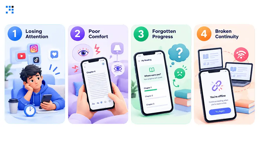 Challenges Affect a Book Reading App Challenges Affect a Book Reading App