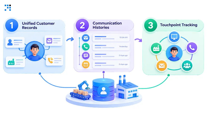 Customer Data Management Means in Manufacturing Customer Data Management Means in Manufacturing
