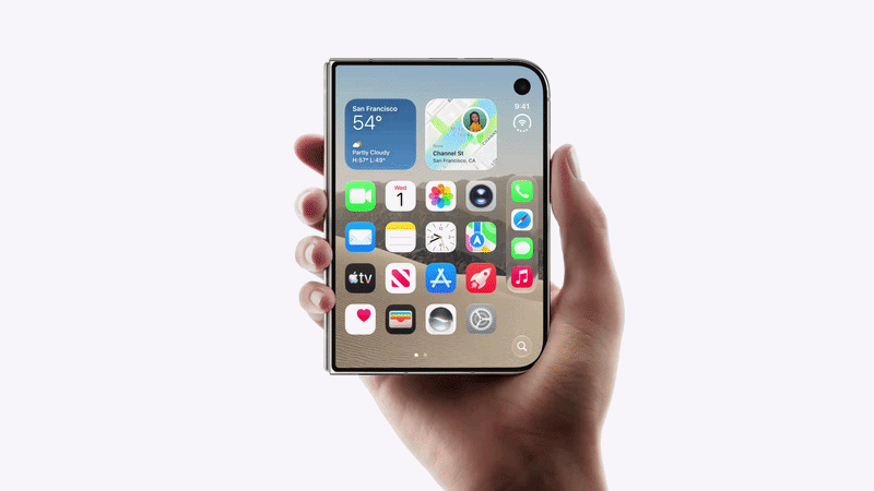 Home Screen of iPhone Duo Home Screen of iPhone Duo