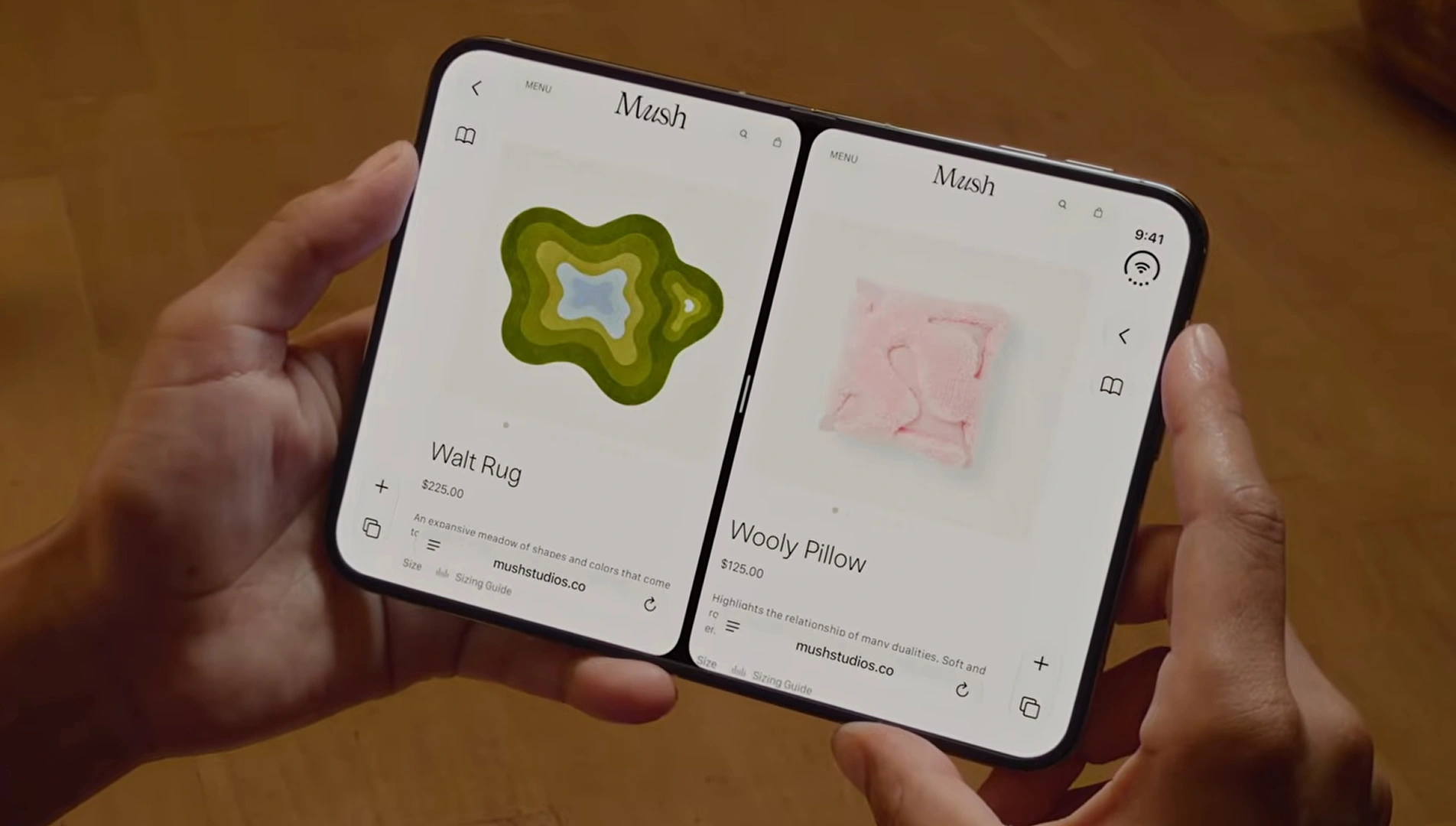 E-Commerce App on iPhone Duo E-Commerce App on iPhone Duo