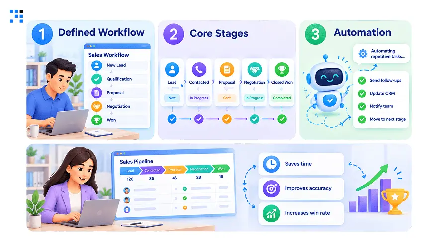 Sales Workflow Automation Actually Does Sales Workflow Automation Actually Does