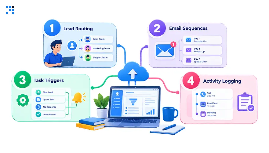 Sales Workflow Automation Features Sales Workflow Automation Features