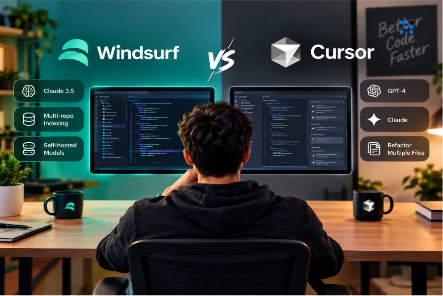 Windsurf vs Cursor: Side-by-Side Comparison for Faster Coding Windsurf vs Cursor: Side-by-Side Comparison for Faster Coding.