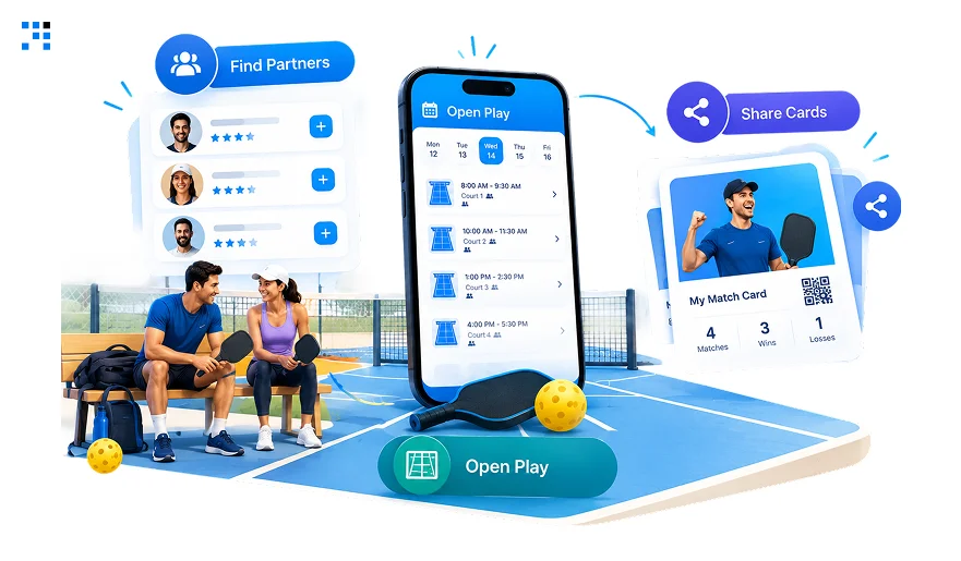 Community Growth Comes From in a Pickleball Scoring App Community Growth Comes From in a Pickleball Scoring App