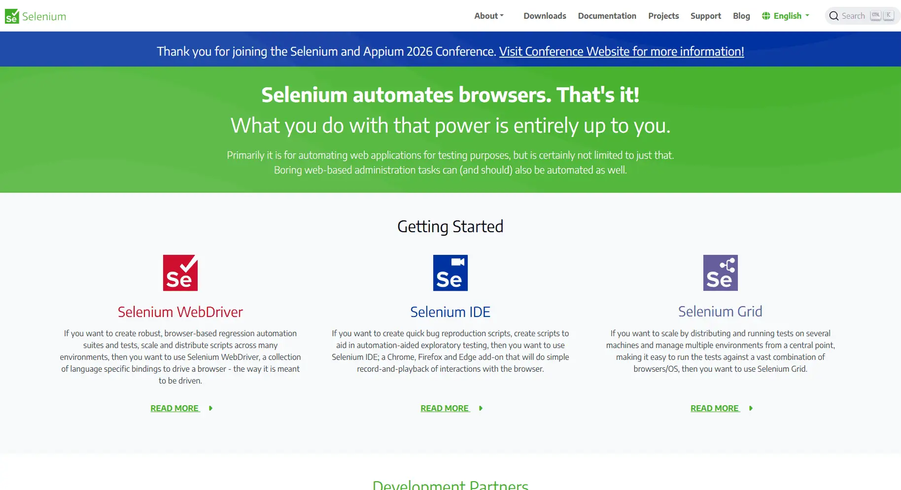 Selenium WebDriver Selenium WebDriver