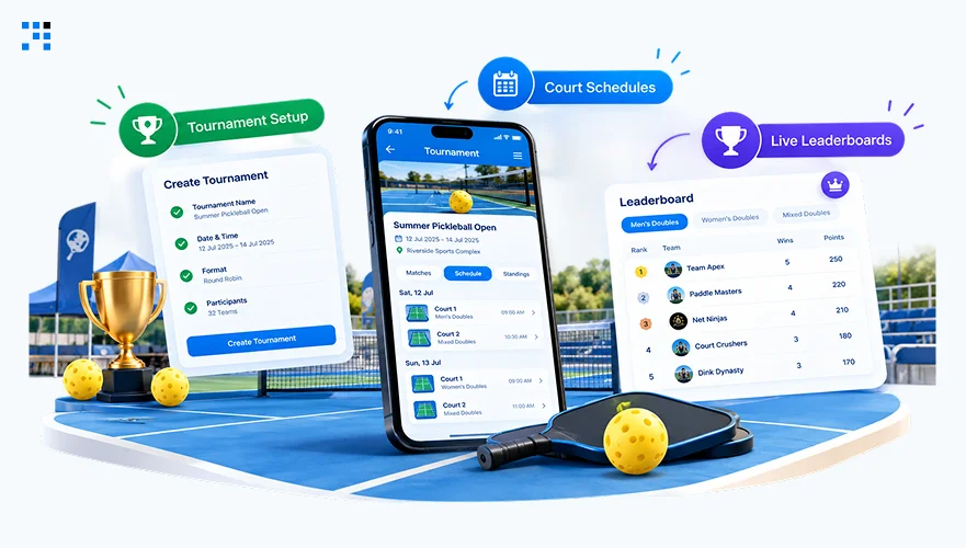Tournament Features Set a Pickleball Scoring App Apart Tournament Features Set a Pickleball Scoring App Apart